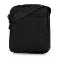 Pánska crossbody taška s kontrastnými akcentmi čierno-modrá 99-4P-213-11