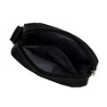 Pánska crossbody taška s nastaviteľným pásom a logom čierna 99-4P-212-1