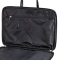Męska torba na laptopa 14” z ekoskóry czarna 102-3P-922-1