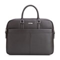Męska torba na laptopa 15,6” z naturalnej skóry ciemny brąz 102-3U-604-4