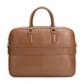 Męska torba na laptopa 15,6” z naturalnej skóry jasny brąz 102-3U-604-5