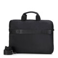 Pánska taška na notebook 15,6” s lesklou vložkou čierna 98-3P-207-1