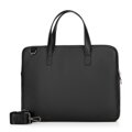 Pánska taška na notebook 16” z imitácie kože čierna 100-3P-900-1