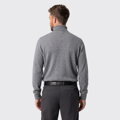Męski golf z wełny szary 29-99-350-8