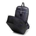 Męski plecak na laptopa 15,6” z portem USB czarny 98-3P-104-1D