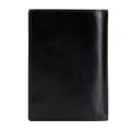 Męski portfel ze skóry naturalnej pionowy czarny 21-1-020-L10