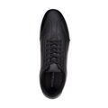 Męskie sneakersy z ekoskóry klasyczne czarne 99-M-713-1