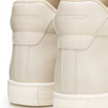 Męskie sneakersy z naturalnej skóry licowej jasny beż 101-M-514-9