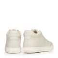 Męskie sneakersy z naturalnej skóry licowej jasny beż 101-M-514-9