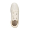 Męskie sneakersy z naturalnej skóry licowej jasny beż 101-M-514-9