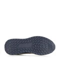 Męskie sneakersy z odblaskową wstawką szaro-pomarańczowe 96-M-953-3