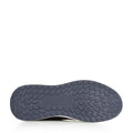 Męskie sneakersy z odblaskową wstawką zielono-szare 96-M-953-Z