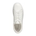 Męskie sneakersy ze skóry naturalnej licowej kremowe 101-M-510-0