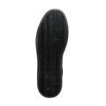 Męskie sneakersy ze skóry naturalnej licowej czarne 101-M-510-1