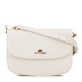 Dámska crossbody z pravej kože krémová 100-4E-214-0
