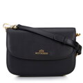 Dámska crossbody z pravej kože čierna 100-4E-214-1