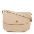 Dámska crossbody z pravej kože béžová 100-4E-214-9
