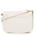 Dámska crossbody z pravej kože krémová 100-4E-214-0