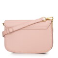 Damska crossbody ze skóry naturalnej różowa 100-4E-214-P
