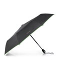 Parasol automatyczny z ozdobną lamówką czarno - zielony PA-7-900-1L