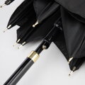 Parasol kopułowy półautomatyczny czarno - złoty PA-7-920-1