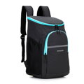 Plecak termiczny 24L czarno - niebieski 56-3S-108-10