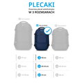 Plecak wielofunkcyjny do samolotu z poszerzeniem szary 56-3S-017-01