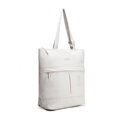 Plecak–torba 2w1 z kieszenią na laptopa 15,6” złamana biel 102-3P-806-0