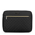 kabelka na notebook 15'' prešívaná vpredu čierna 99-2Y-301-10