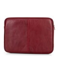 Pokrowiec na laptopa 15,6” ze skóry naturalnej czerwony 16-2-001-3