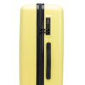 Zestaw walizek z ABS-u z tłoczonym logo żółty 56-3A-50S-50