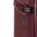 Zestaw walizek z ABS-u i nylonu burgund 56-3S-88S-35