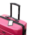 Zestaw walizek z ABS-u z zawieszką różowy 56-3A-65S-34Z5