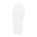 Sneakersy z imitacji skóry z ozdobami biało - różowe 100-DP-500-P