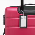 Zestaw: średnia walizka z ABS-u z zawieszką różowy 56-3A-652-34Z5