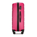 Zestaw: średnia walizka z ABS-u z zawieszką różowy 56-3A-652-34Z5