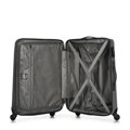 Zestaw: średnia walizka z ABS-u z zawieszką szary 56-3A-652-01Z5