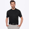 T-shirt męski z bawełny czarny M0-99-100-1