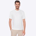 T-shirt męski z bawełny biały M0-99-100-0