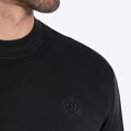 T-shirt męski z bawełny czarny M0-99-100-1