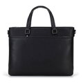 Torba na laptopa 13” z ekoskóry prosta czarna 95-3P-004-1D