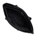Torba na laptopa 13” z ekoskóry prosta czarna 95-3P-004-1D