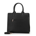 Torba na laptopa 13” z imitacji skóry czarna 100-4Y-916-1