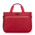 Torba na laptopa 14'' biznesowa z pikowaniem wiśniowa 99-4Y-301-30