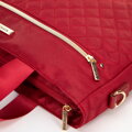 Torba na laptopa 14'' biznesowa z pikowaniem wiśniowa 99-4Y-301-30
