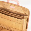 Torba na laptopa 15” z imitacji skóry różowa 100-3P-902-P