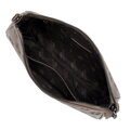 Kožená crossbody kabelka s razbou zlatá 99-4E-307-G