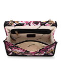 Dámska žakárová crossbody kabelka na retiazke, viacfarebná 99-4E-502-X10