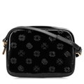 Dámska crossbody z lakovanej kože, čierna 29-4E-025-1