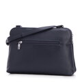 Damska crossbody dwukomorowa z ekoskóry granatowa 99-4Y-610-7